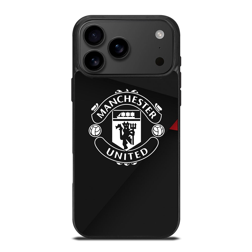 MANCHESTER UNITED SOCCER LOGO 2 iPhone 17 Pro Max Case Cover