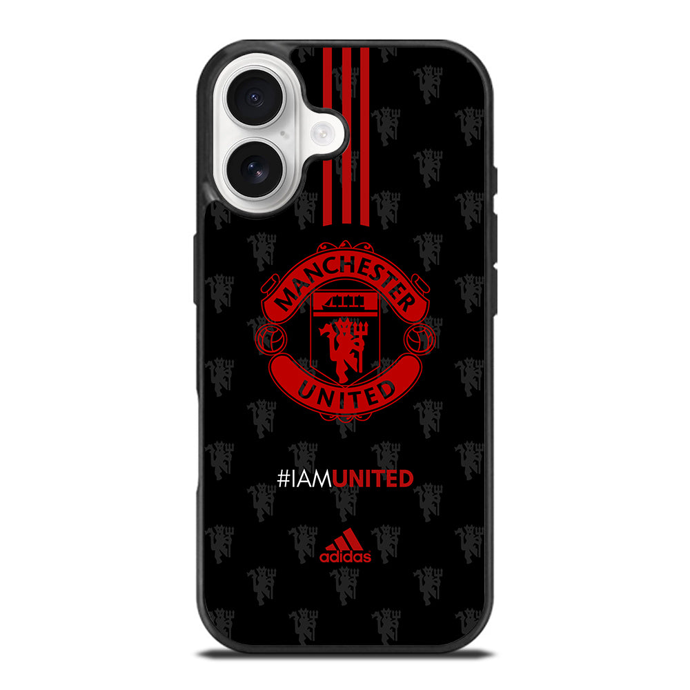 MANCHESTER UNITED SOCCER LOGO 4 iPhone 17 Case Cover