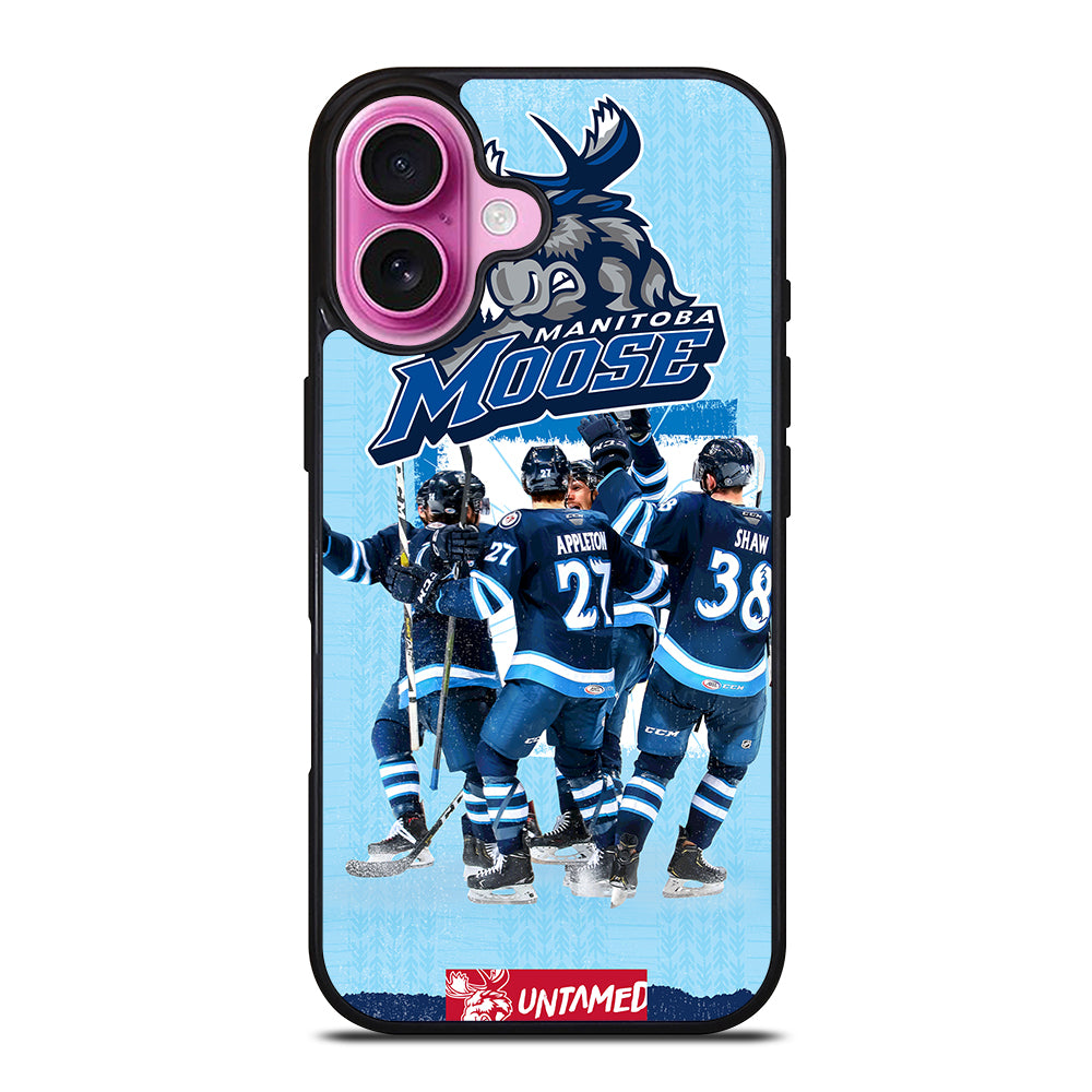 MANITOBA MOOSE NHL LOGO 2 iPhone 16 Plus Case Cover