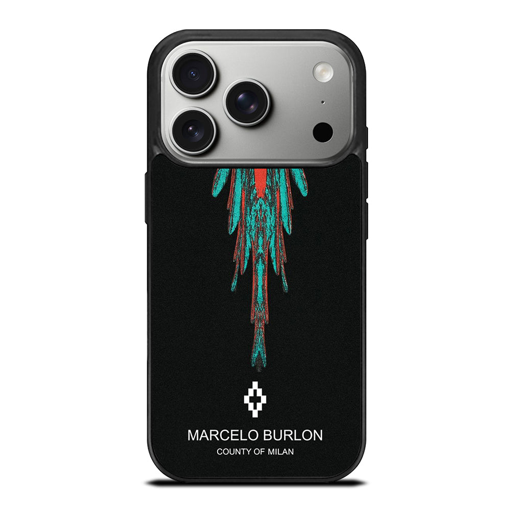 MARCELO BURLON BIRD 2 iPhone 17 Pro Case Cover