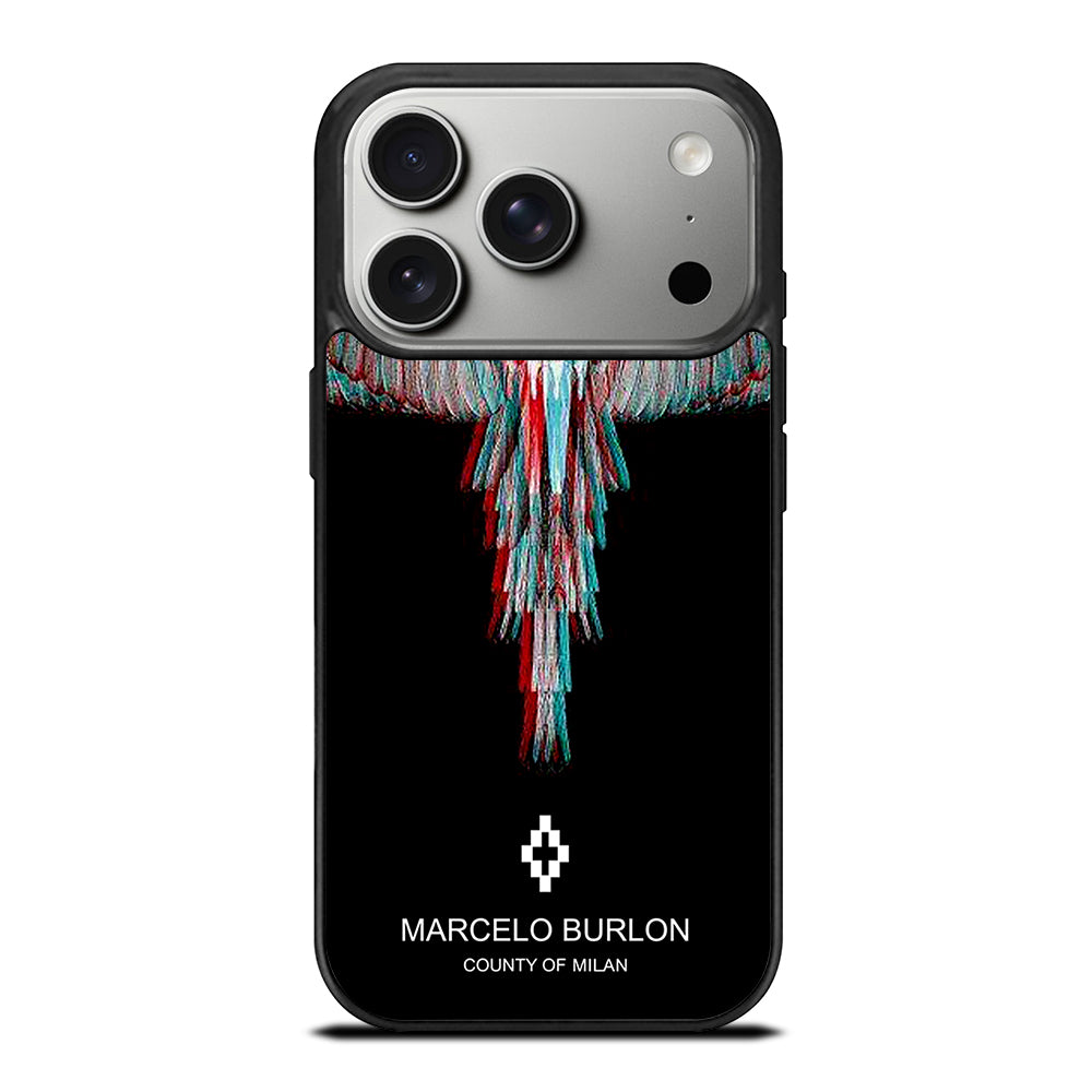 MARCELO BURLON BIRD iPhone 17 Pro Case Cover