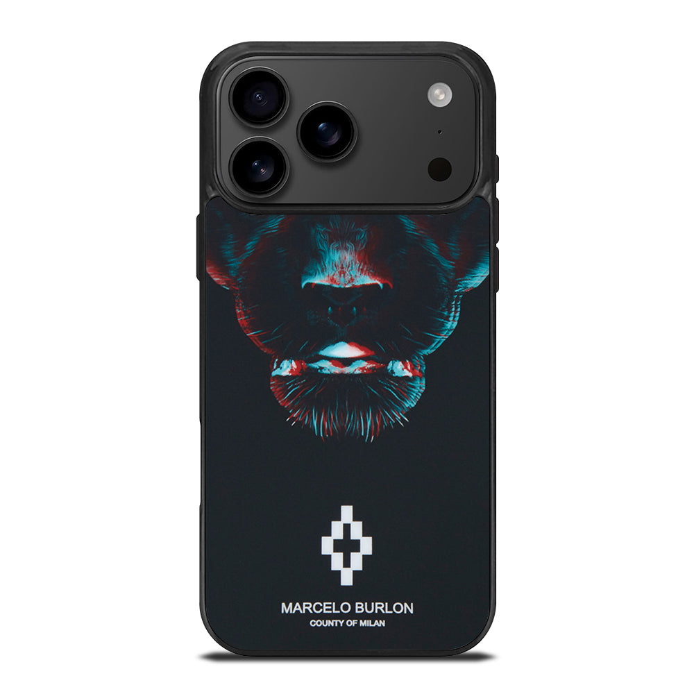 MARCELO BURLON BLACK PANTHER iPhone 17 Pro Max Case Cover