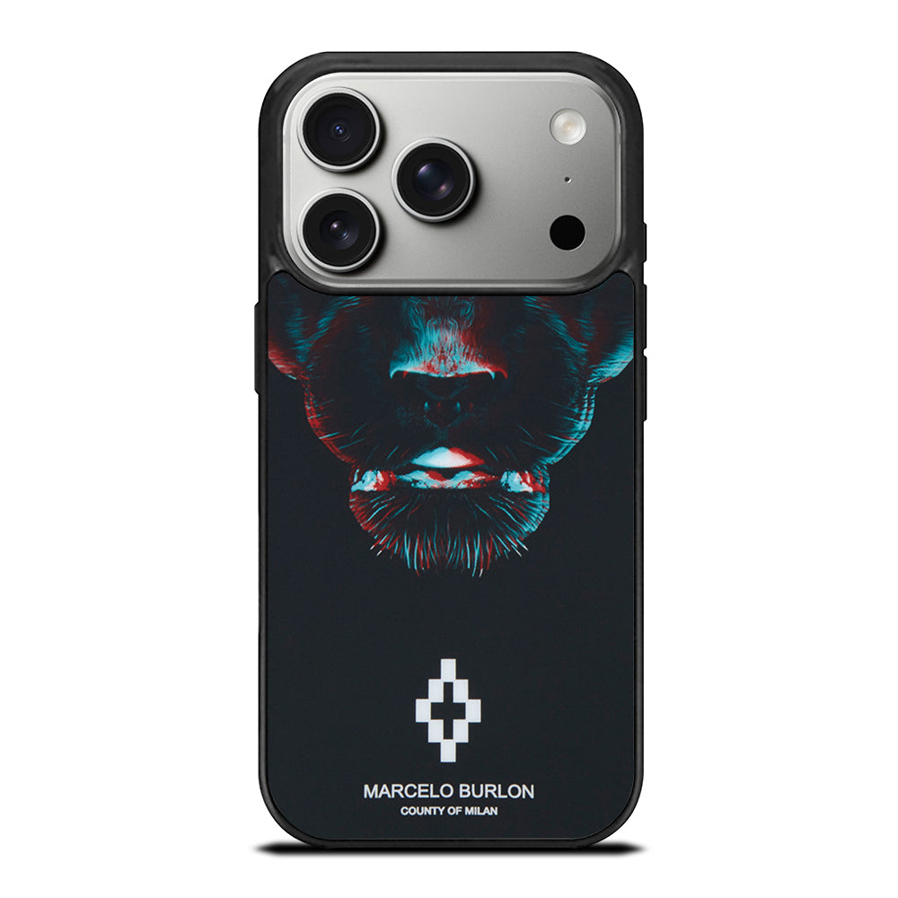 MARCELO BURLON BLACK PANTHER iPhone 17 Pro Case Cover
