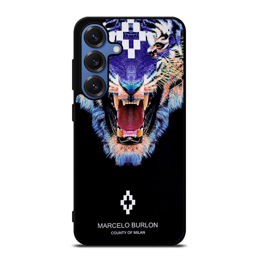 MARCELO BURLON BLUE LION Samsung Galaxy S25 Case Cover