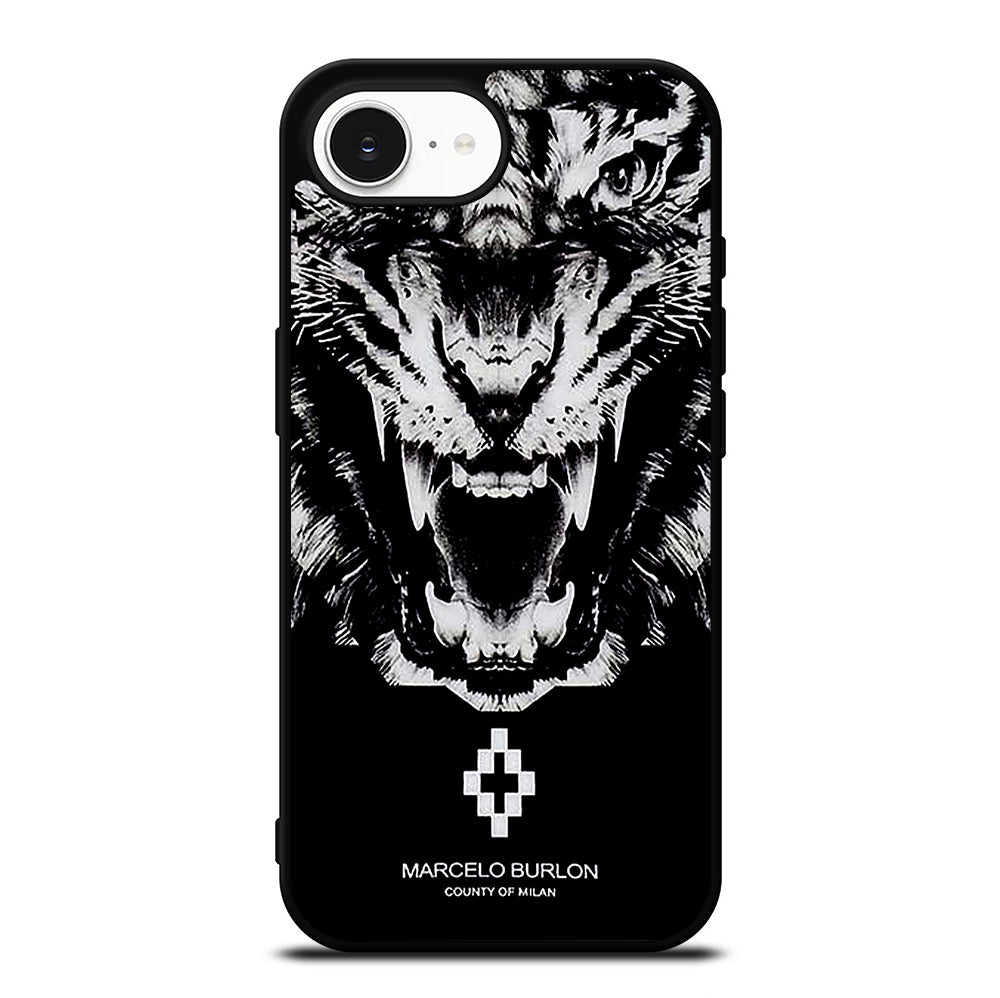 MARCELO BURLON WHITE LION iPhone 16e Case Cover