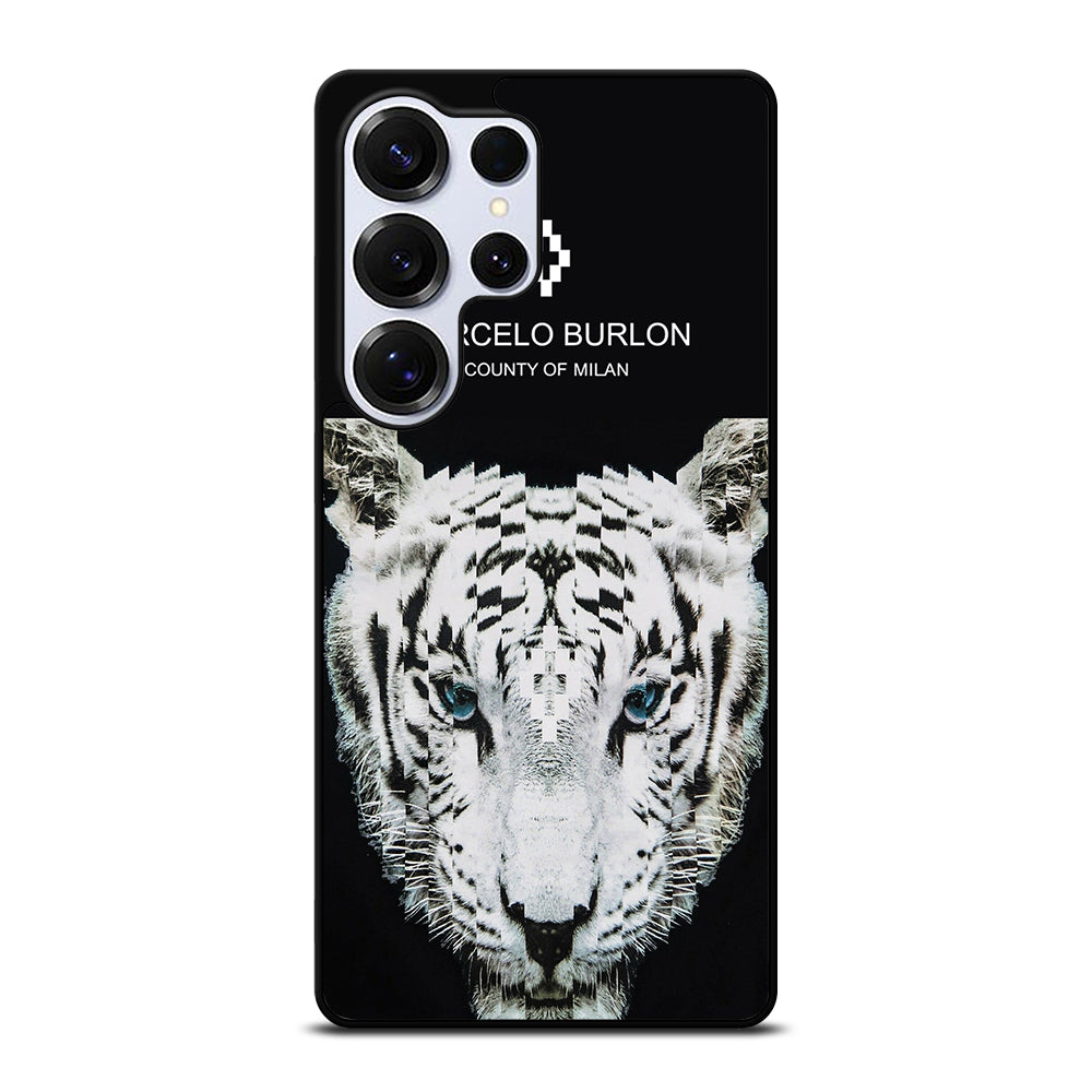 MARCELO BURLON WHITE TIGER Samsung Galaxy S25 Ultra Case Cover
