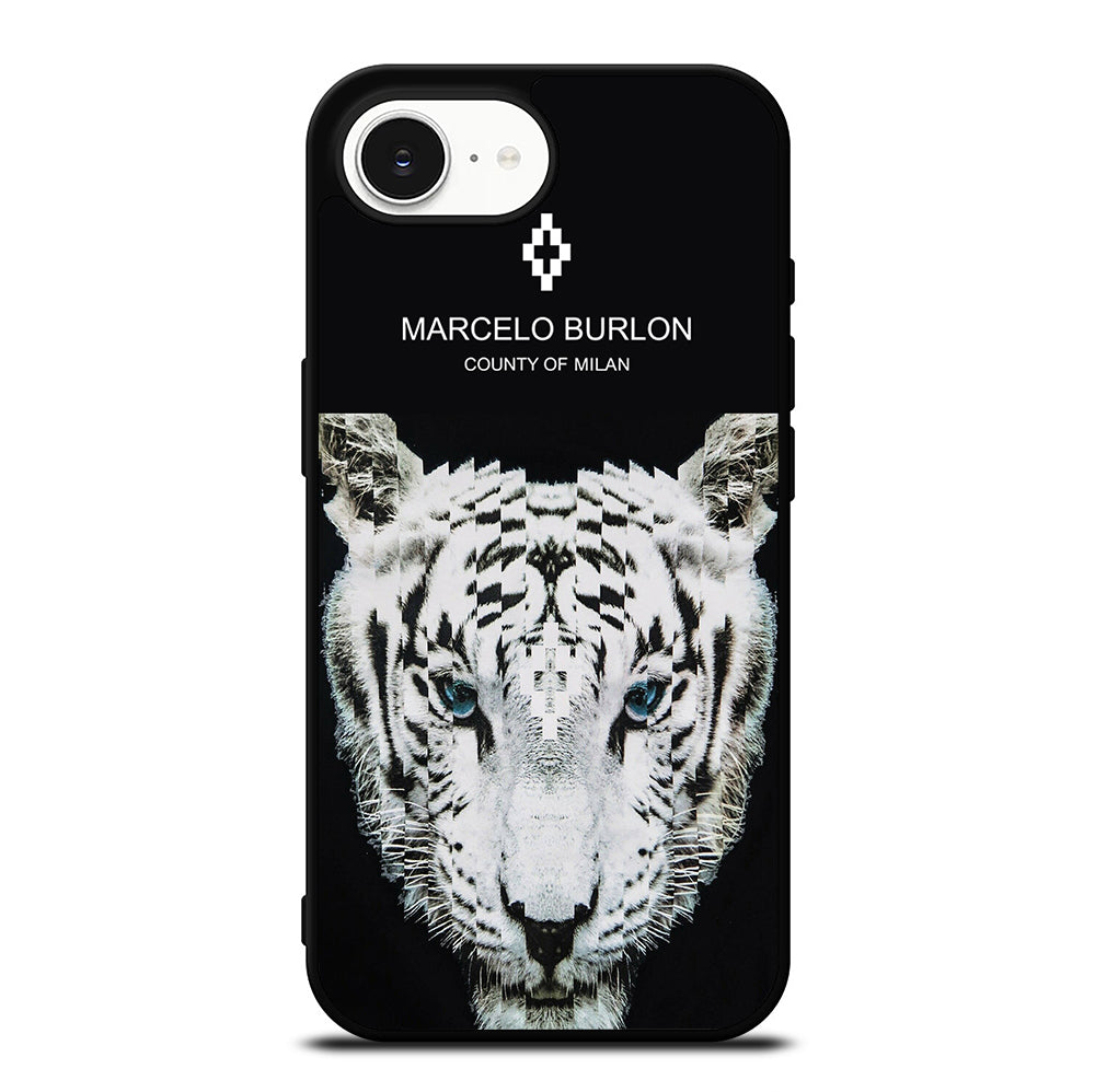 MARCELO BURLON WHITE TIGER iPhone 16e Case Cover