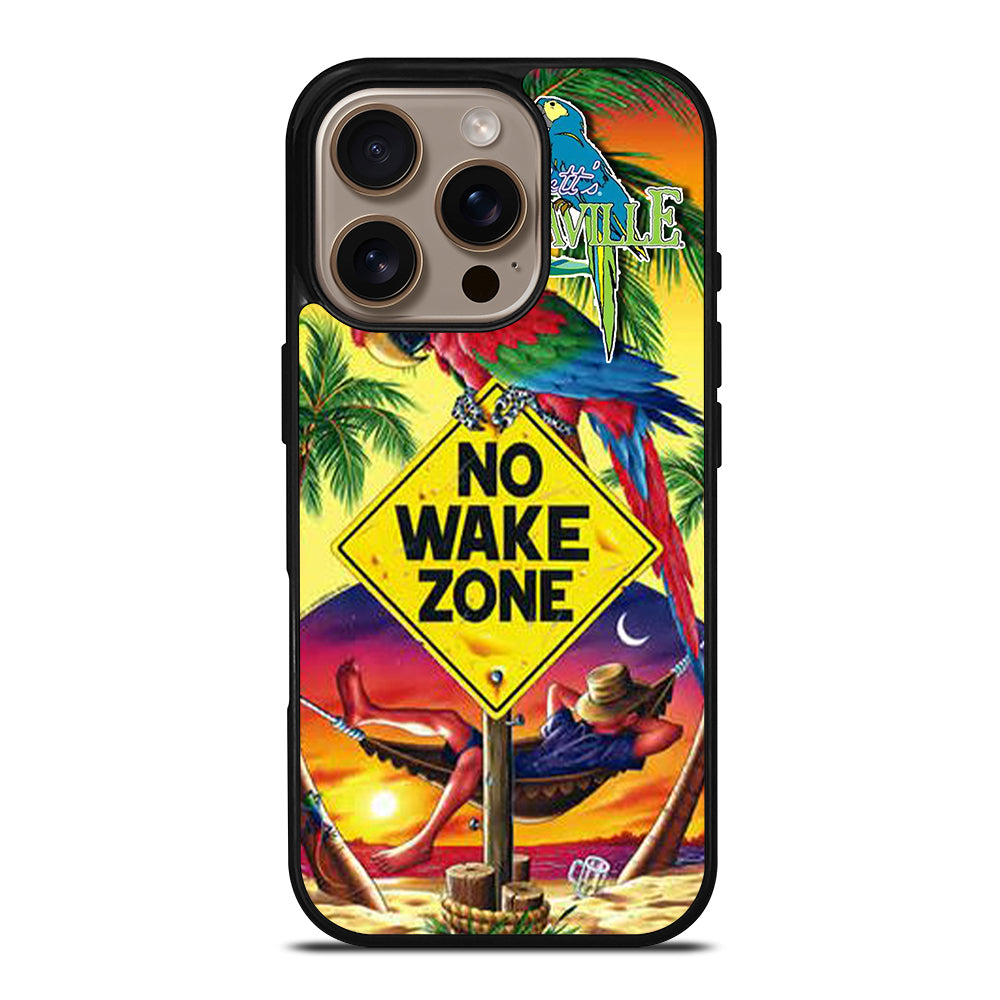 MARGARITAVILLE JIMMY BUFFETT'S NO WAKE ZONE iPhone 16 Pro Case Cover