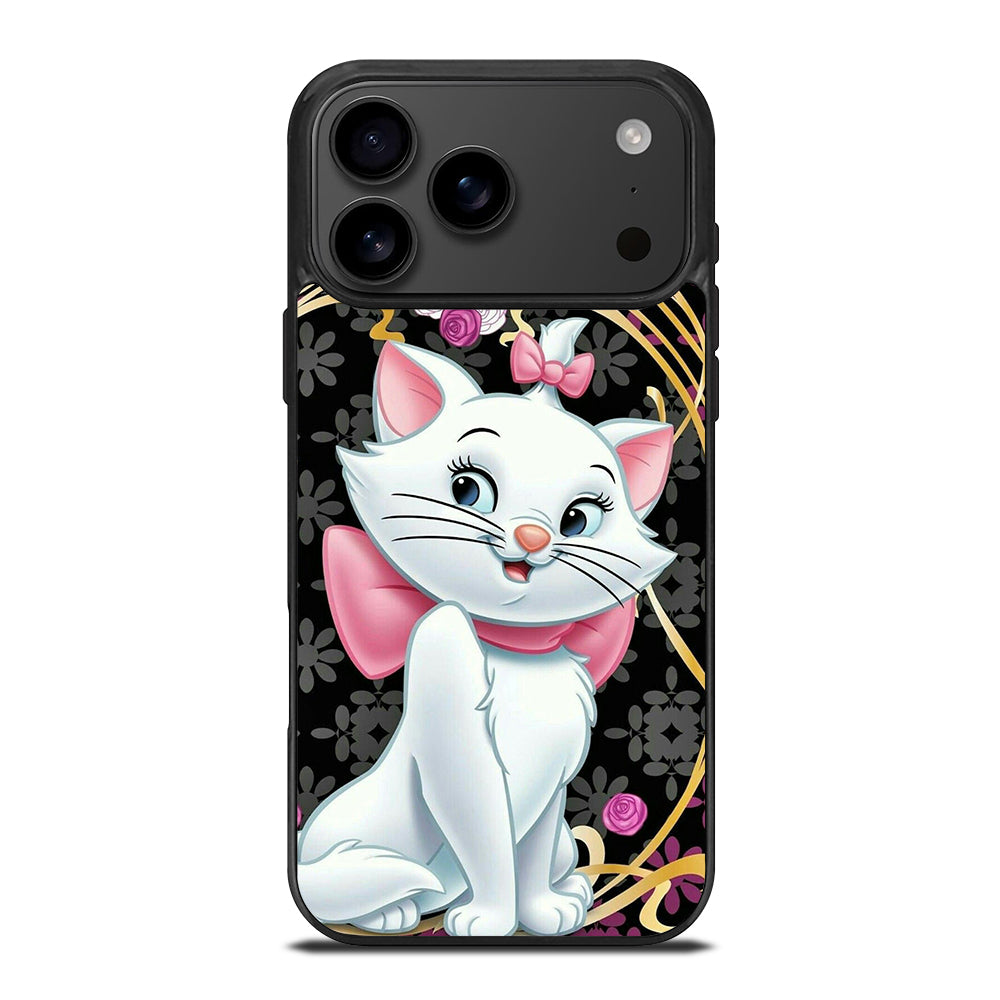 MARIE THE ARISTOCATS CAT FLORAL CARTOON iPhone 17 Pro Max Case Cover
