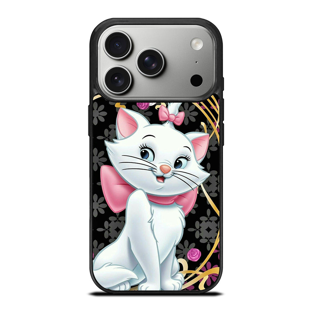MARIE THE ARISTOCATS CAT FLORAL CARTOON iPhone 17 Pro Case Cover