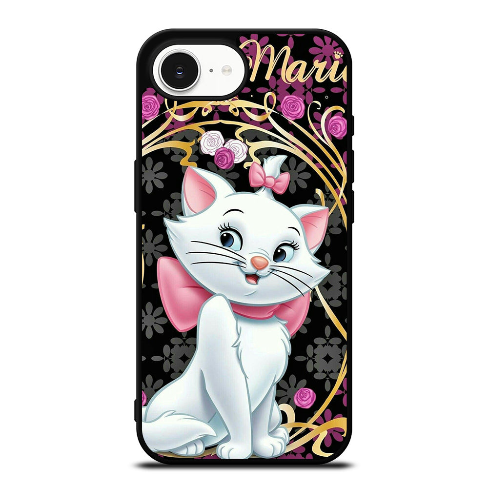 MARIE THE ARISTOCATS CAT FLORAL CARTOON iPhone 16e Case Cover