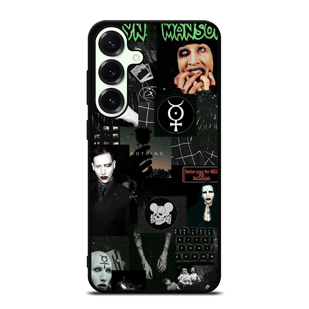 MARILYN MANSON COLLAGE Samsung Galaxy S25 Plus Case Cover