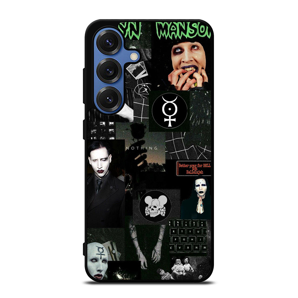 MARILYN MANSON COLLAGE Samsung Galaxy S25 Case Cover