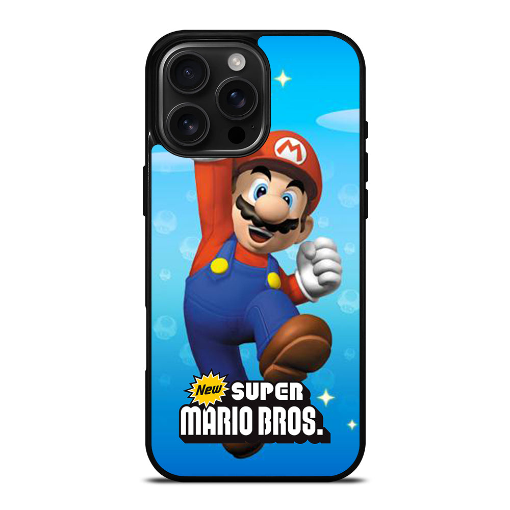 MARIO BROS CHARACTER iPhone 16 Pro Max Case Cover