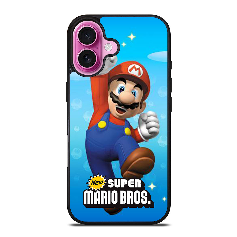 MARIO BROS CHARACTER iPhone 16 Plus Case Cover