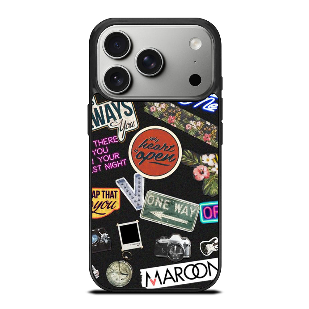 MAROON 5 PATTERN iPhone 17 Pro Case Cover
