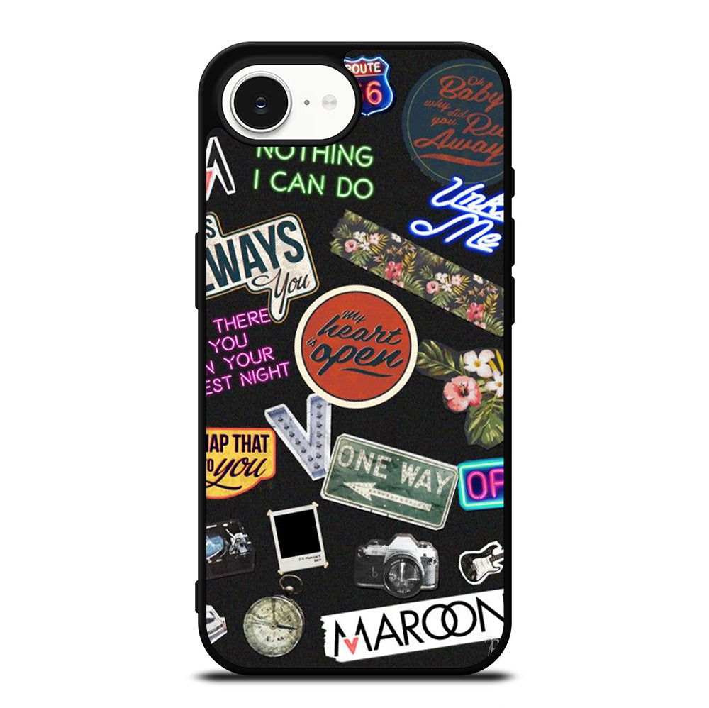 MAROON 5 PATTERN iPhone 16e Case Cover