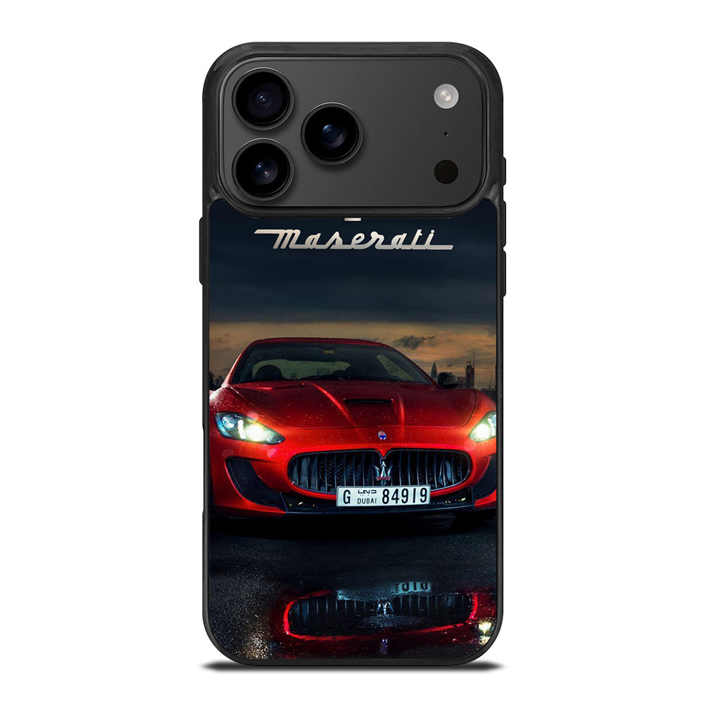 MASERATI RED CAR iPhone 17 Pro Max Case Cover
