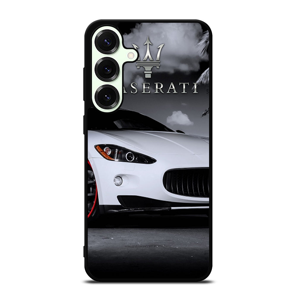 MASERATI WHITE CAR Samsung Galaxy S25 Plus Case Cover