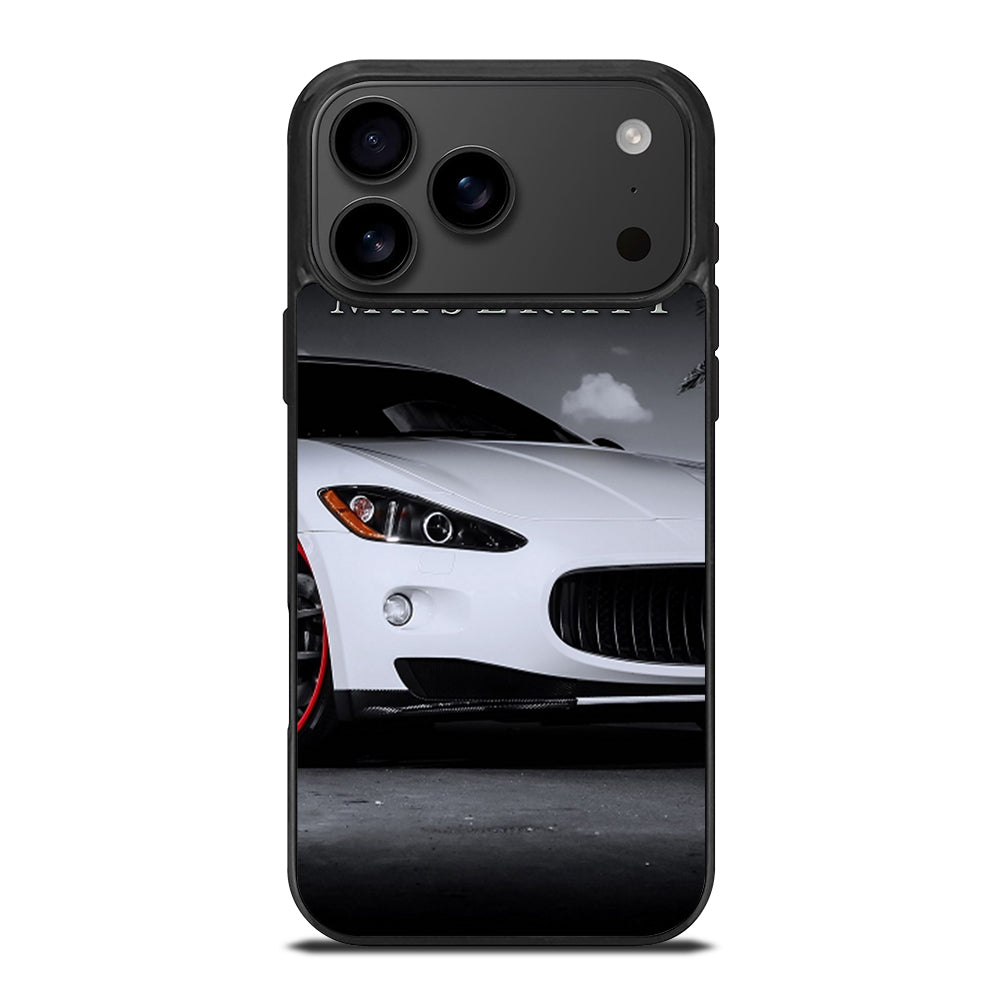 MASERATI WHITE CAR iPhone 17 Pro Max Case Cover