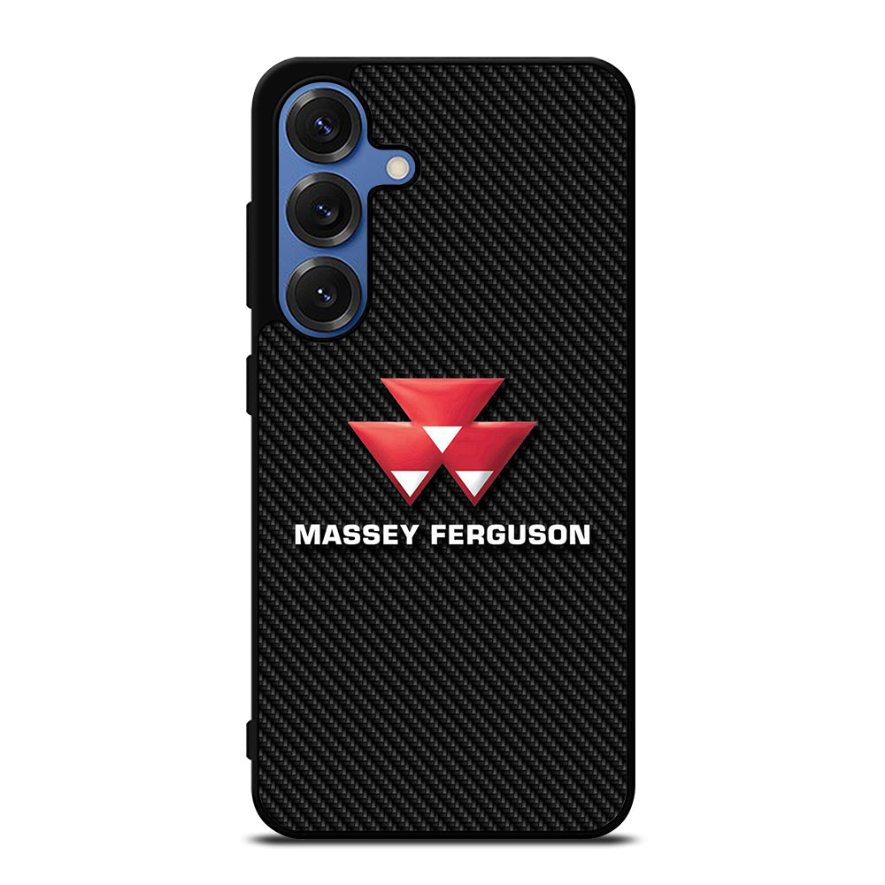MASSEY FERGUSON LOGO CARBON Samsung Galaxy S25 Case Cover