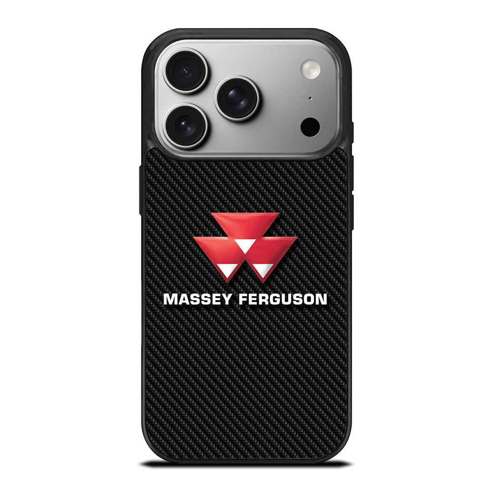 MASSEY FERGUSON LOGO CARBON iPhone 17 Pro Case Cover