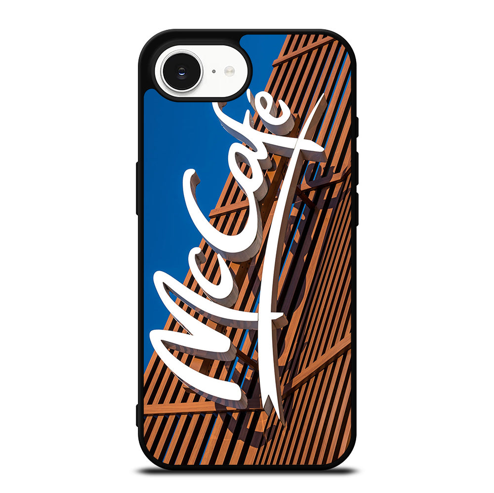 MCCAFE EMBLEM iPhone 16e Case Cover