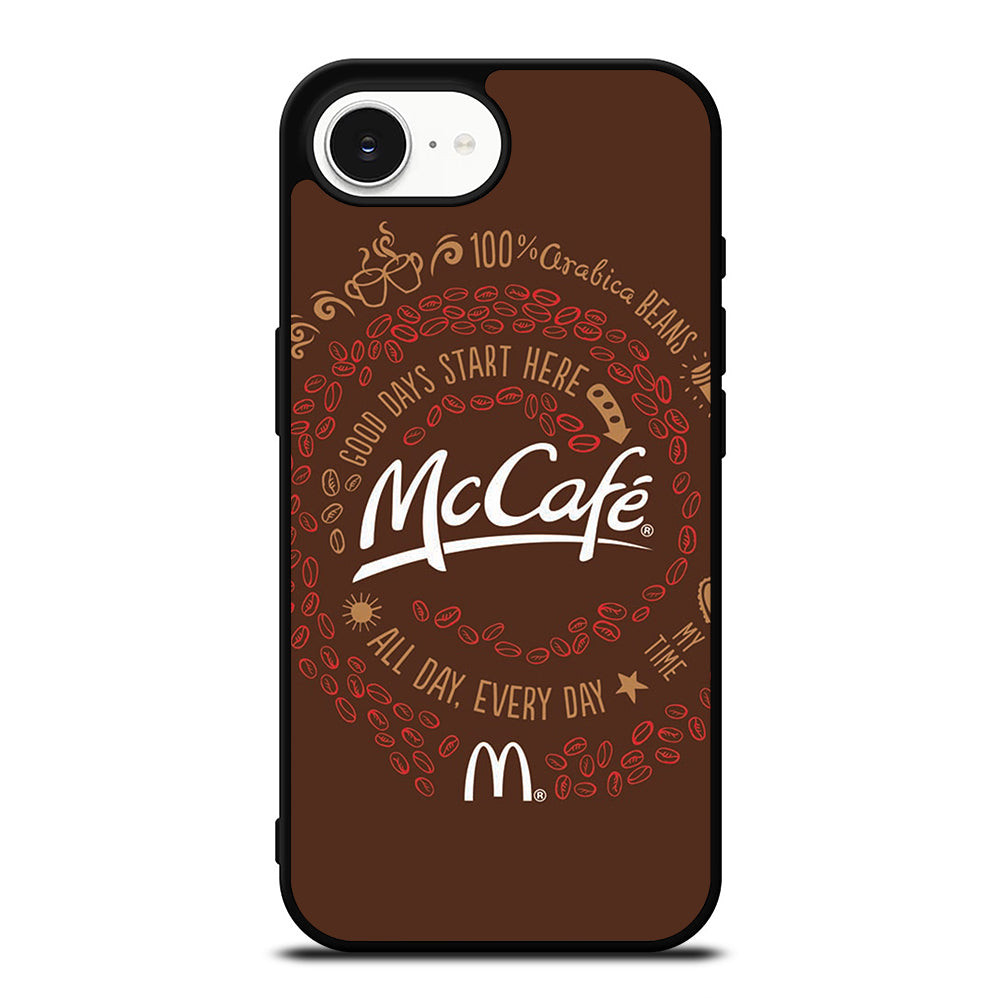 MCCAFE LOGO QUOTE iPhone 16e Case Cover
