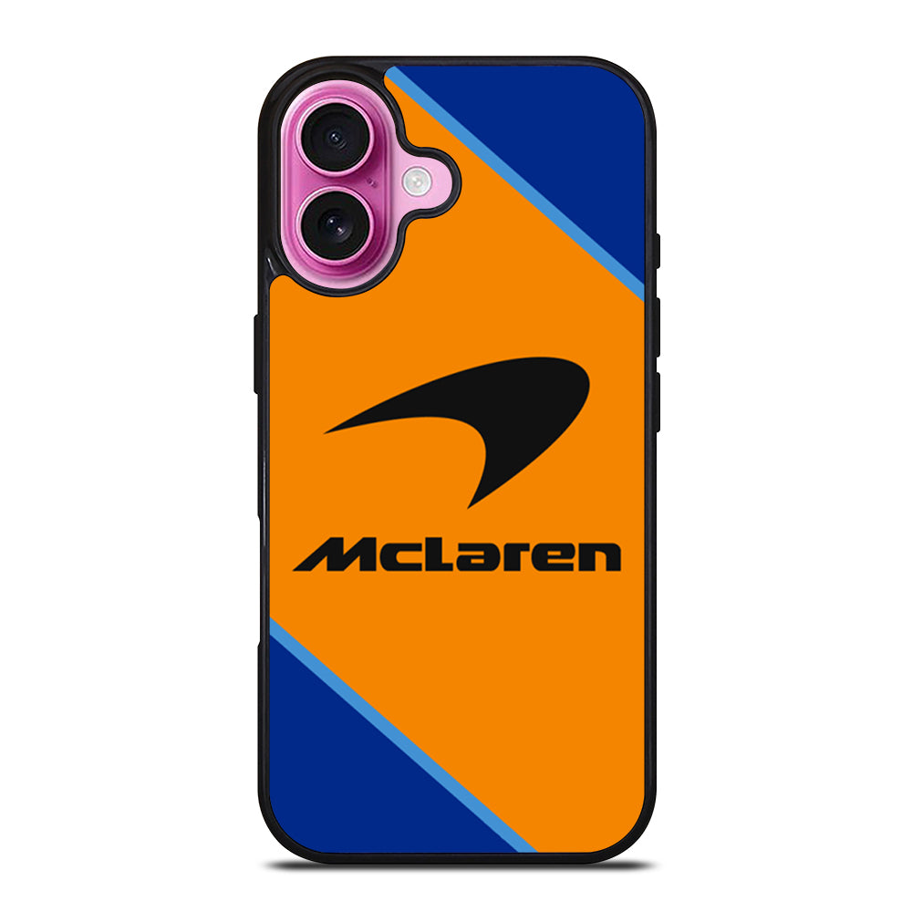 MCLAREN LOGO 1 iPhone 16 Plus Case Cover – casecentro