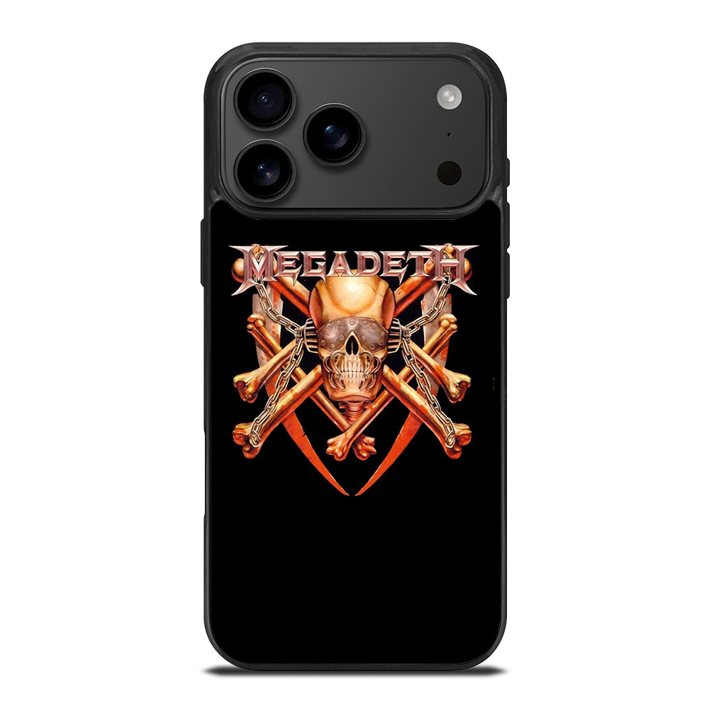 MEGADETH SKULL LOGO iPhone 17 Pro Max Case Cover