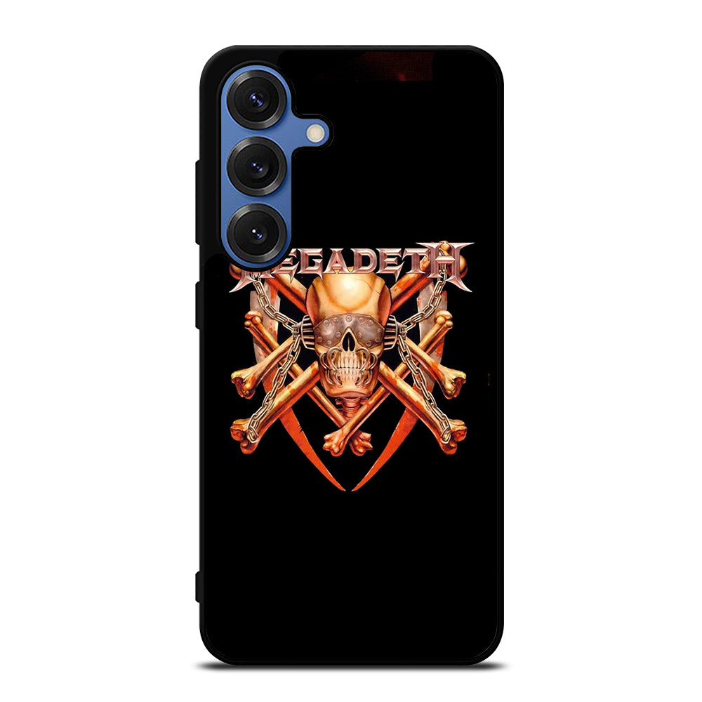 MEGADETH SKULL LOGO Samsung Galaxy S25 Case Cover