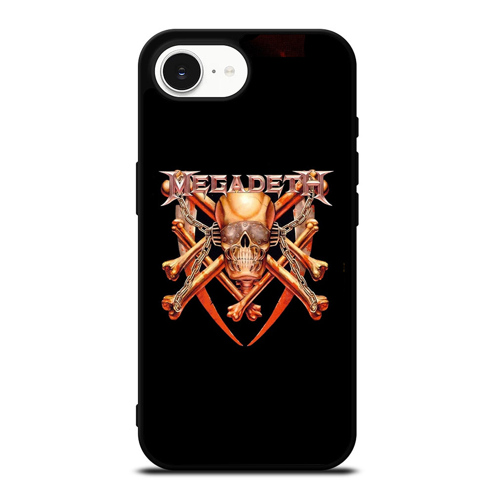 MEGADETH SKULL LOGO iPhone 16e Case Cover