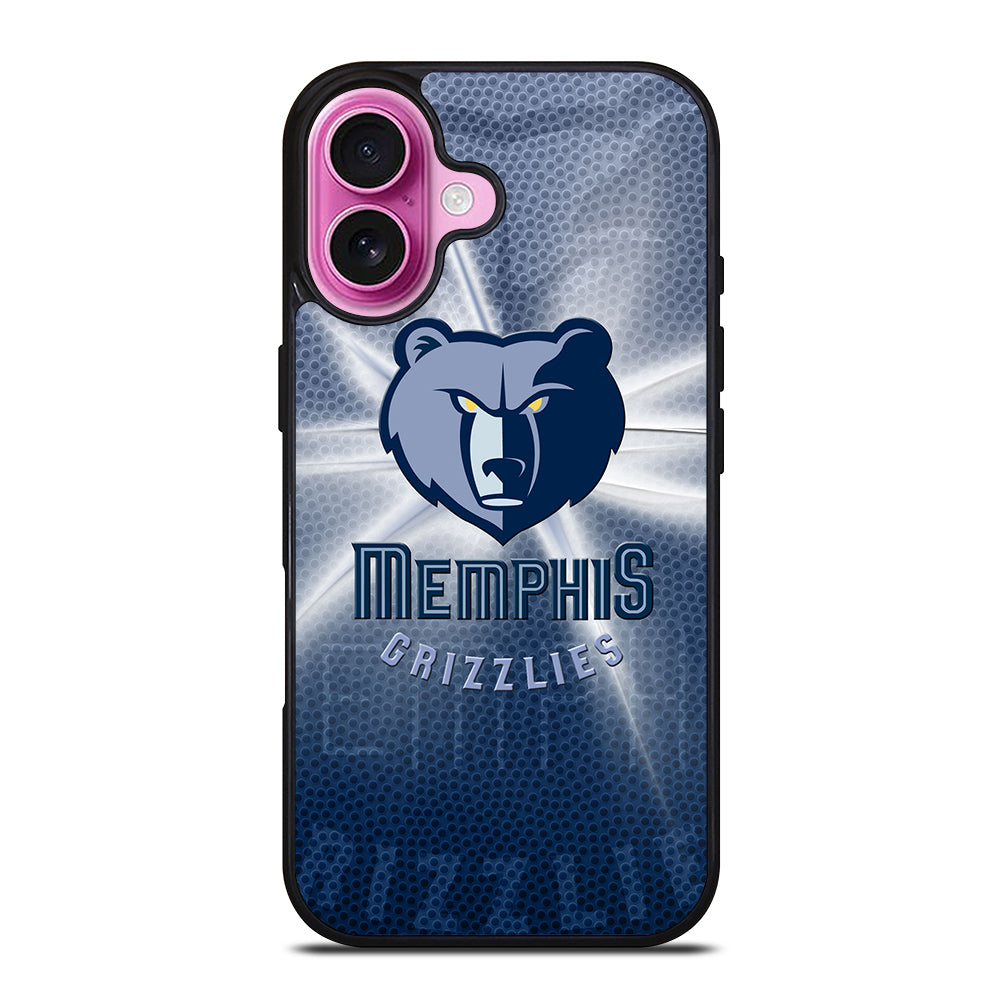 MEMPHIS GRIZZLIES BASKETBALL LOGO 2 iPhone 16 Plus Case Cover