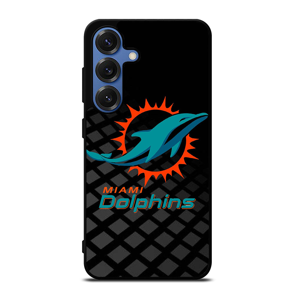 MIAMI DOLPHINS NFL LOGO 1 Samsung Galaxy S25 Case Cover