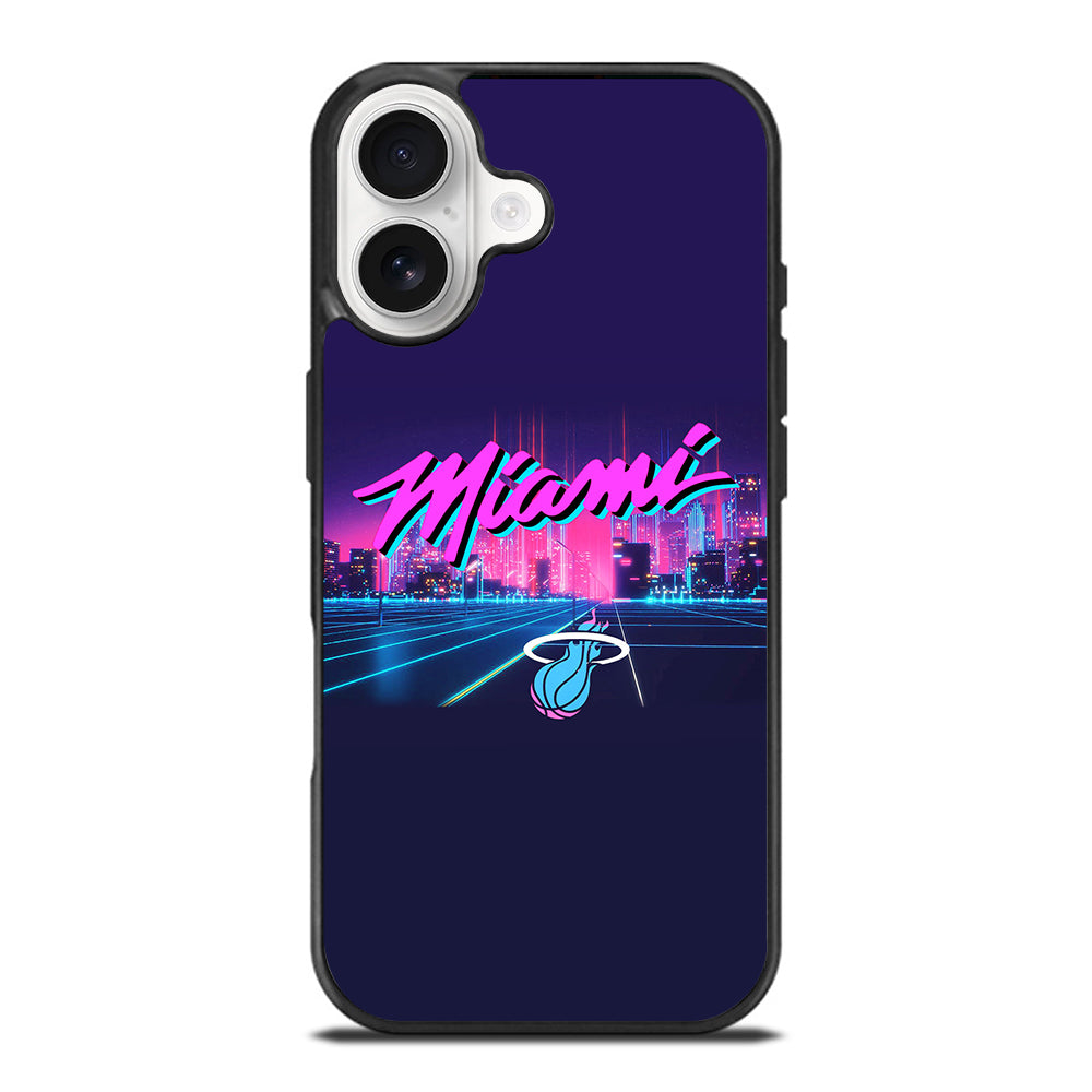 MIAMI HEAT NBA TEAM LOGO 1 iPhone 17 Case Cover