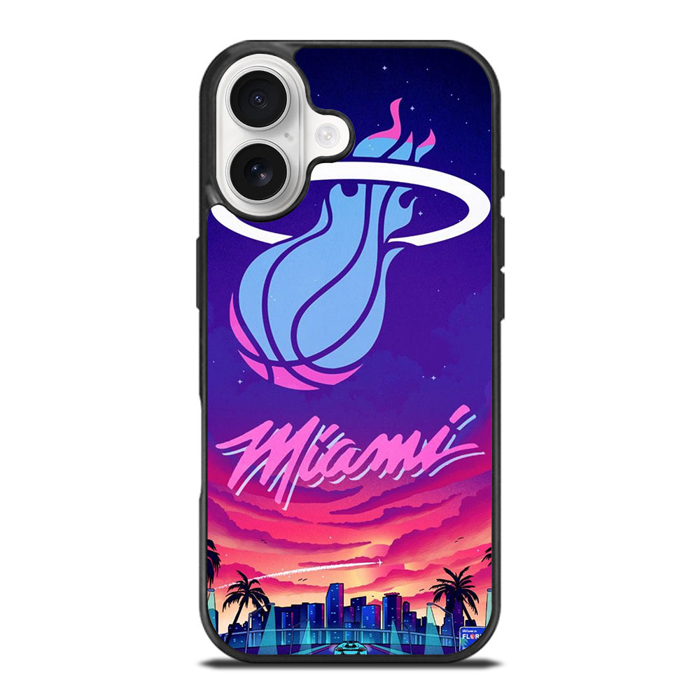 MIAMI HEAT NBA TEAM LOGO 2 iPhone 17 Case Cover