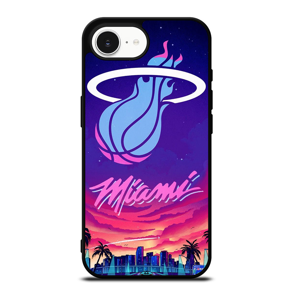 MIAMI HEAT NBA TEAM LOGO 2 iPhone 16e Case Cover