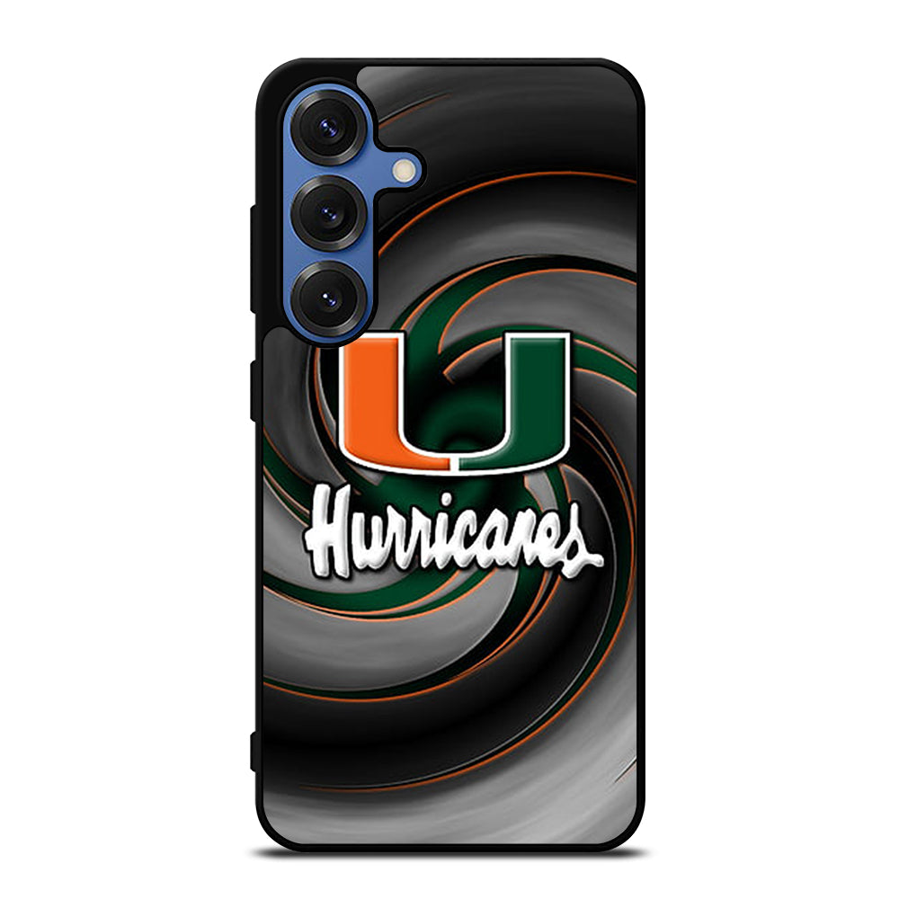 MIAMI HURRICANES NFL 1 Samsung Galaxy S25 Case Cover