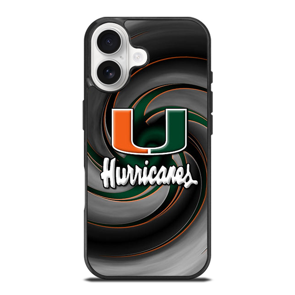 MIAMI HURRICANES NFL 1 iPhone 17 Case Cover