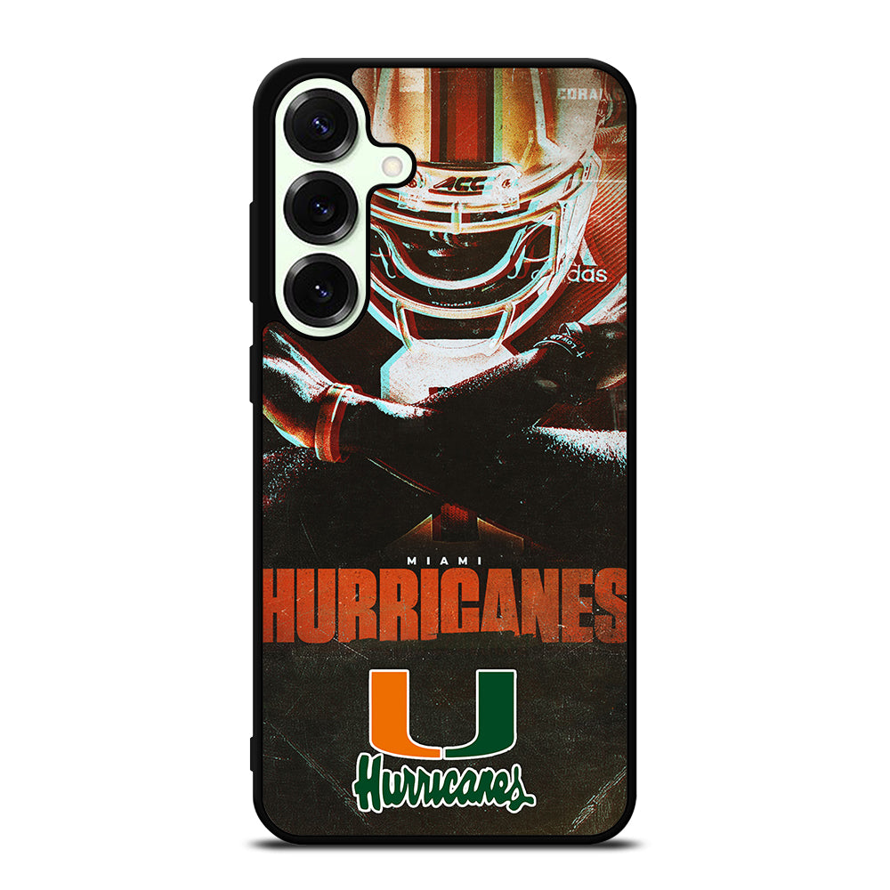 MIAMI HURRICANES NFL 2 Samsung Galaxy S25 Plus Case Cover