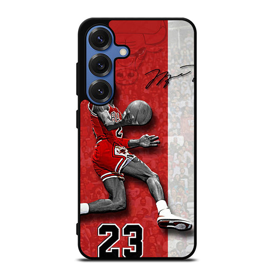 MICHAEL JORDAN 23 CHICAGO BULLS Samsung Galaxy S25 Case Cover