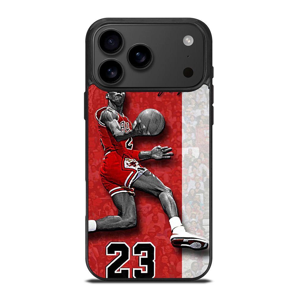 MICHAEL JORDAN 23 CHICAGO BULLS iPhone 17 Pro Max Case Cover