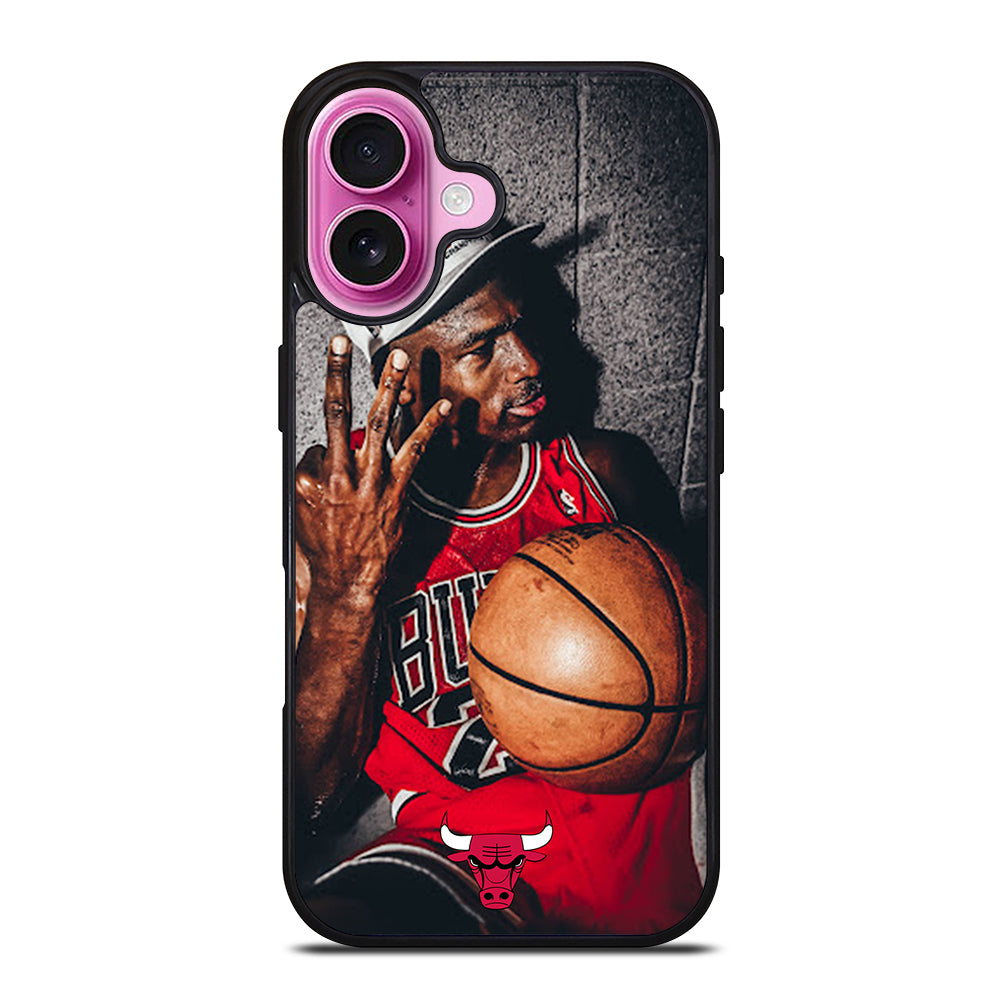 MICHAEL JORDAN BASKETBALL iPhone 16 Plus Case Cover