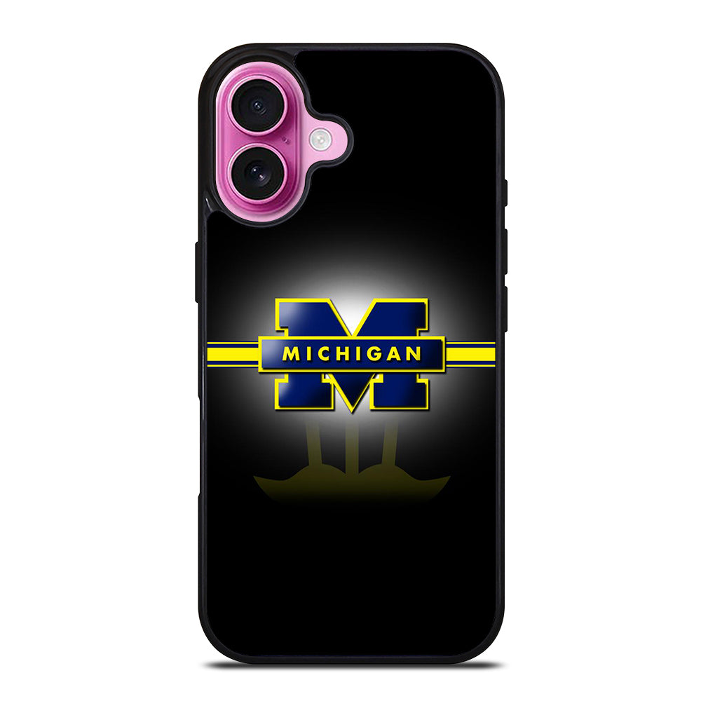 MICHIGAN WOLVERINES FOOTBALL 1 iPhone 16 Plus Case Cover