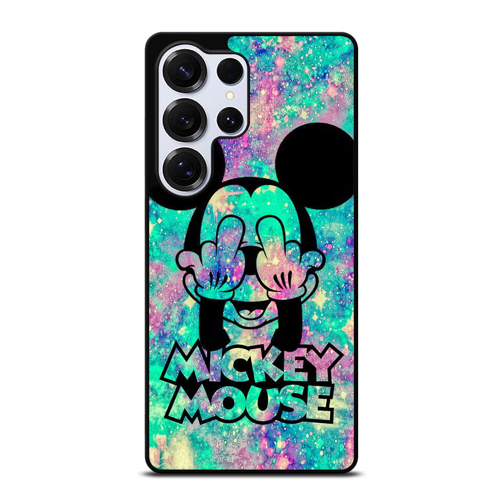 MICKEY MOUSE MIDDLE FINGER Samsung Galaxy S25 Ultra Case Cover