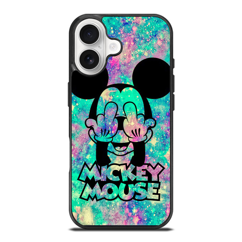 MICKEY MOUSE MIDDLE FINGER iPhone 17 Case Cover