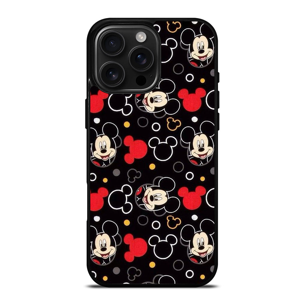 MICKEY MOUSE PATTERN iPhone 16 Pro Max Case Cover