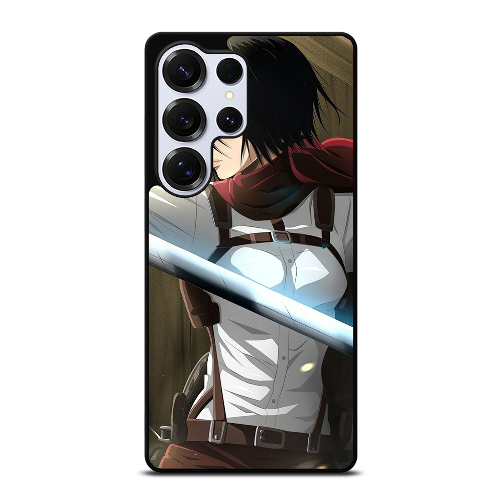 MIKASA ACKERMAN BADASS ATTACK ON TITAN Samsung Galaxy S25 Ultra Case Cover