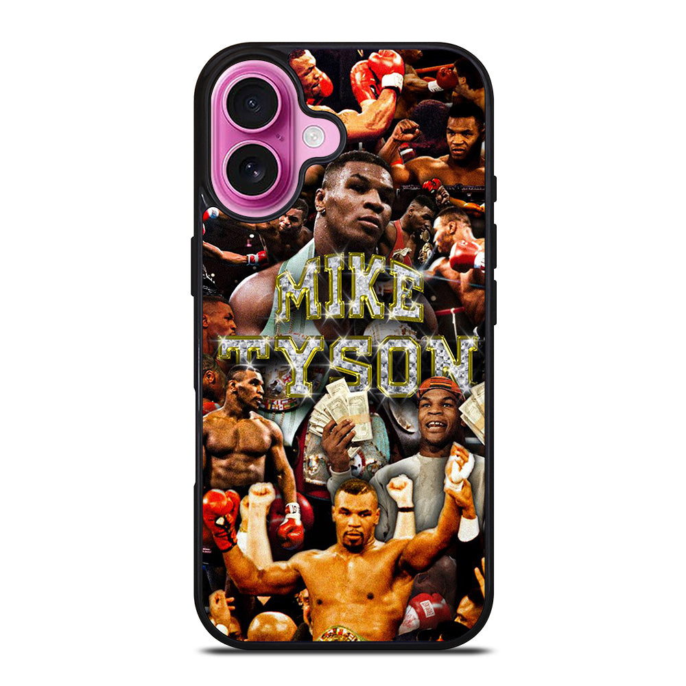 MIKE TYSON COLLAGE iPhone 16 Plus Case Cover