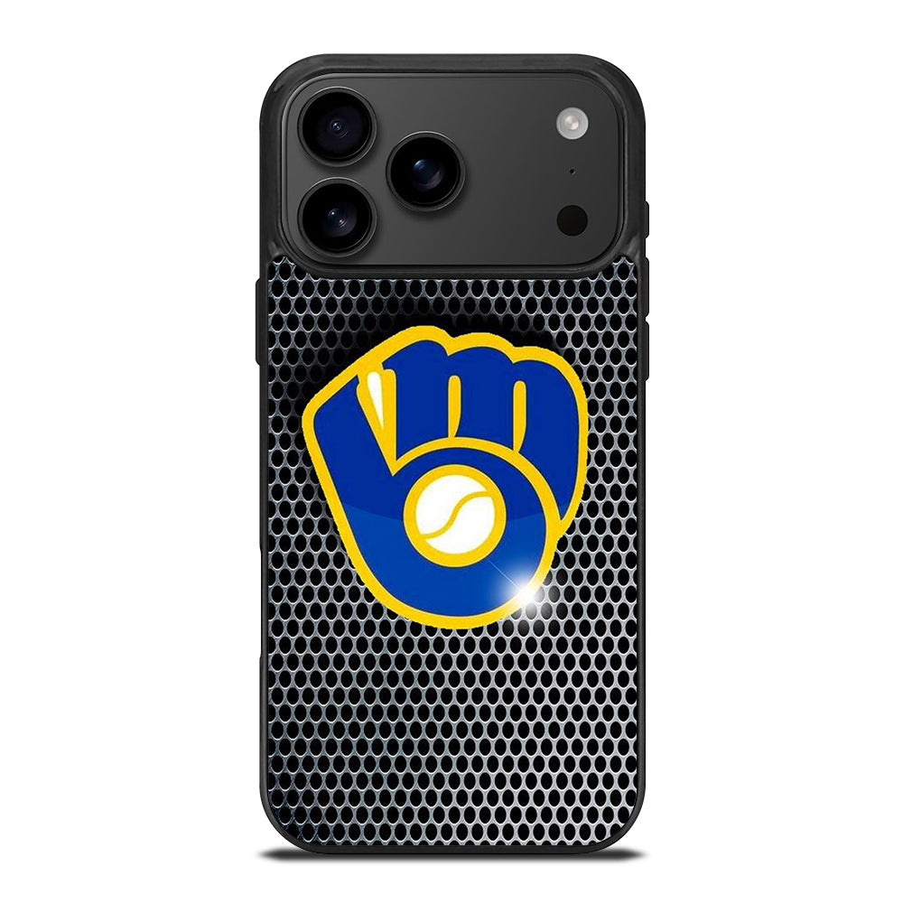 MILWAUKEE BREWERS METAL iPhone 17 Pro Max Case Cover
